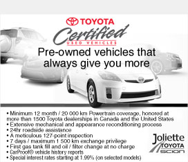Certified Toyotas